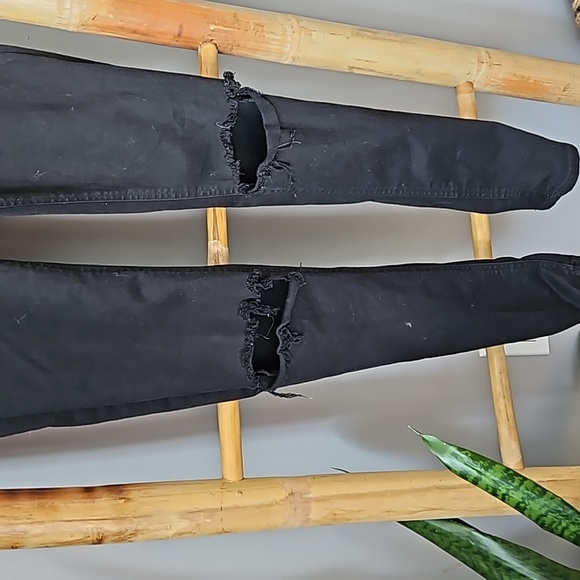 ACNE STUDIOS Skin 5 Mid-Rise Peg Skinny Jeans - Picture 3 of 8